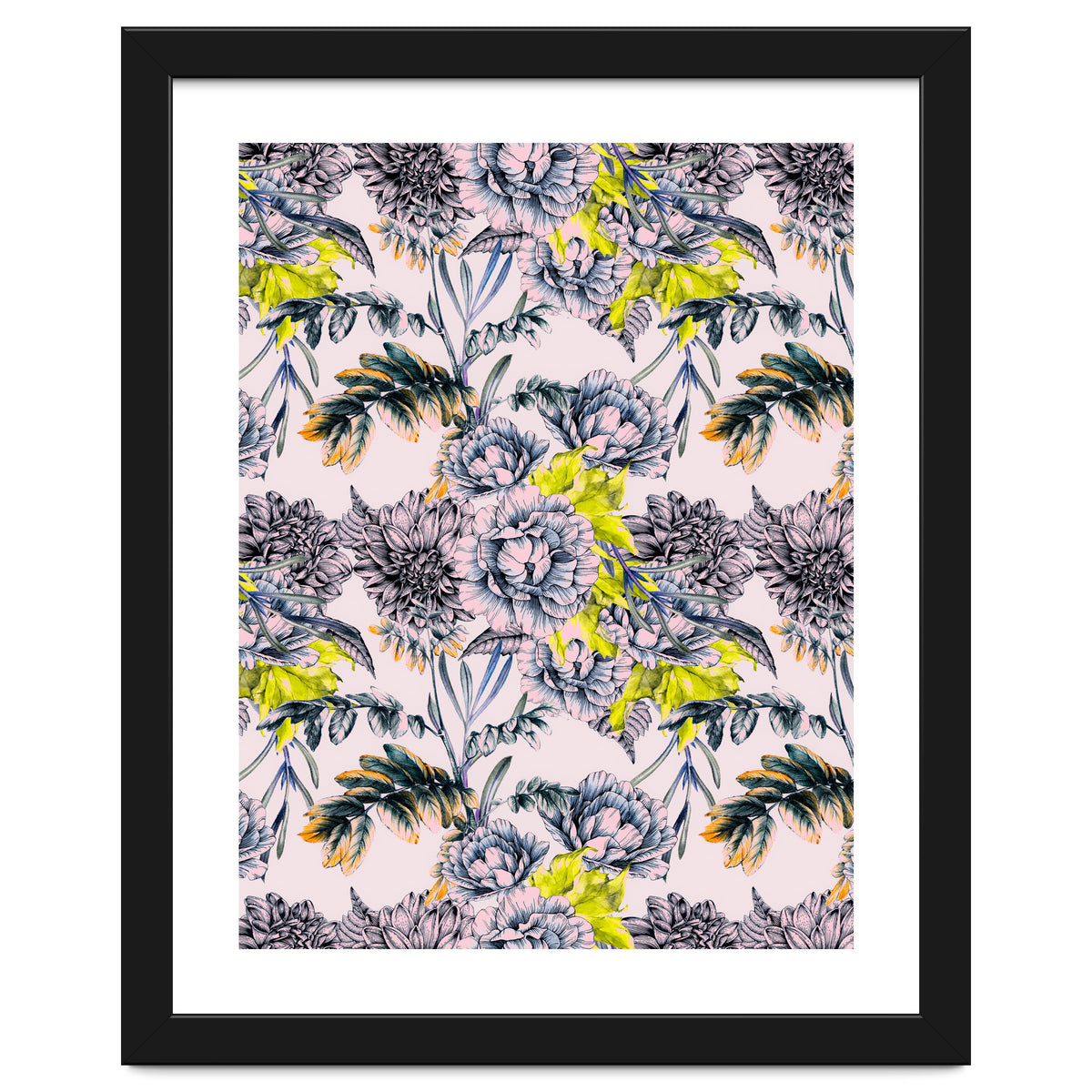 Flowering blooming in pink