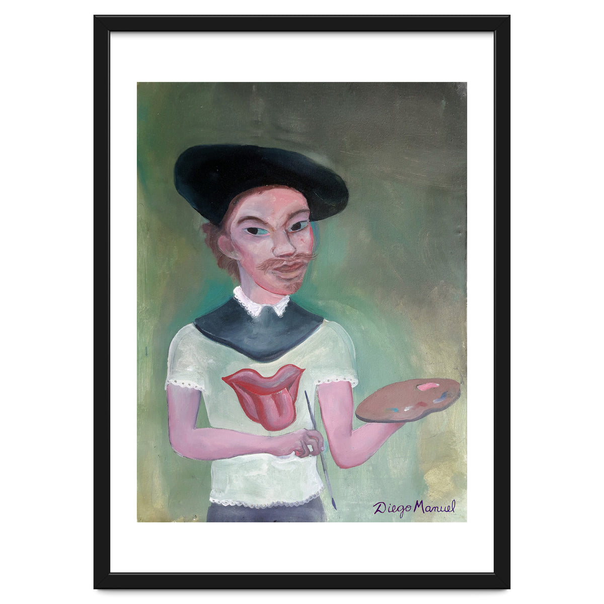 Rembrandt Rolling Fan