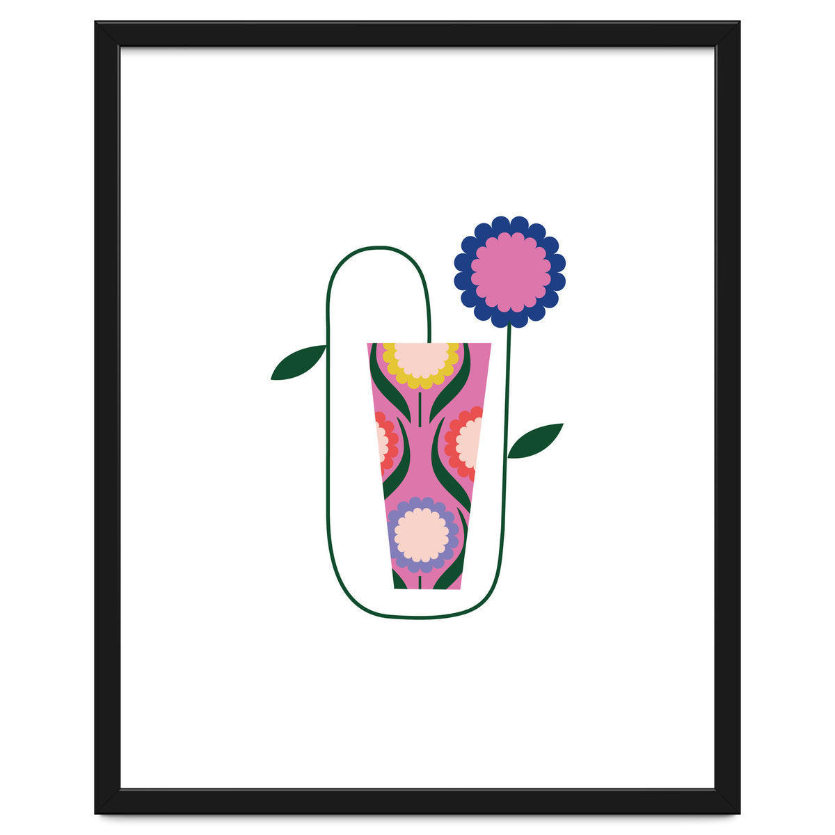 Strange Flower Rgb Cropped White