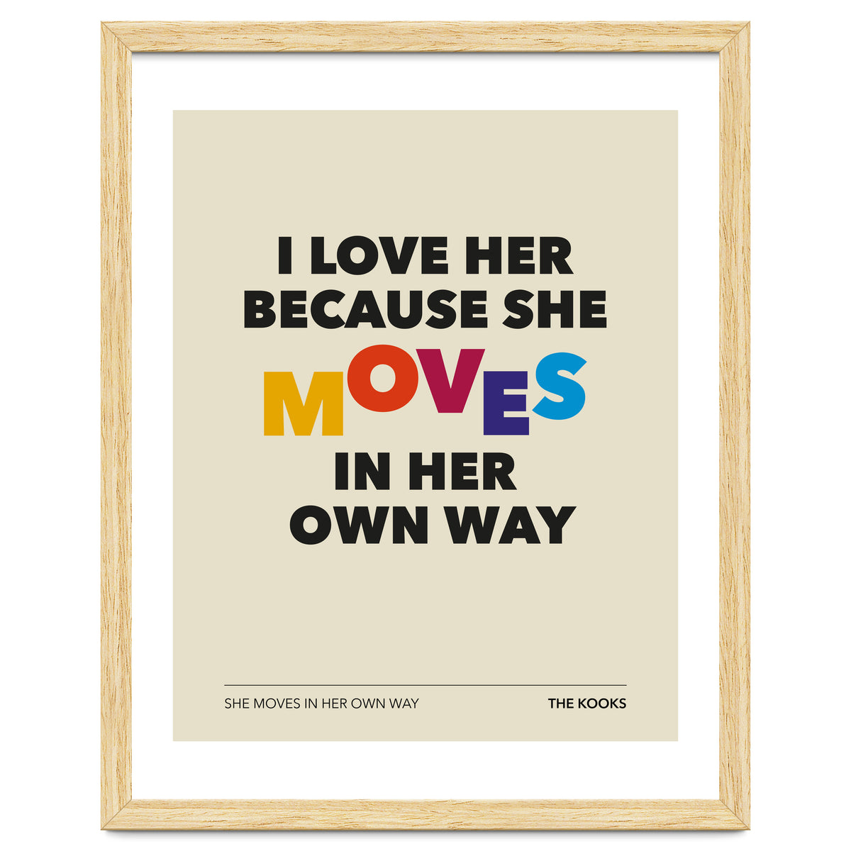 The Kooks  -She Moves In Her Own Way