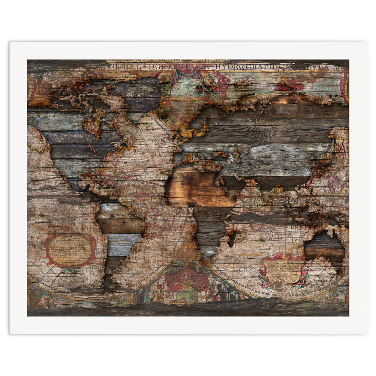 Reclaimed Map