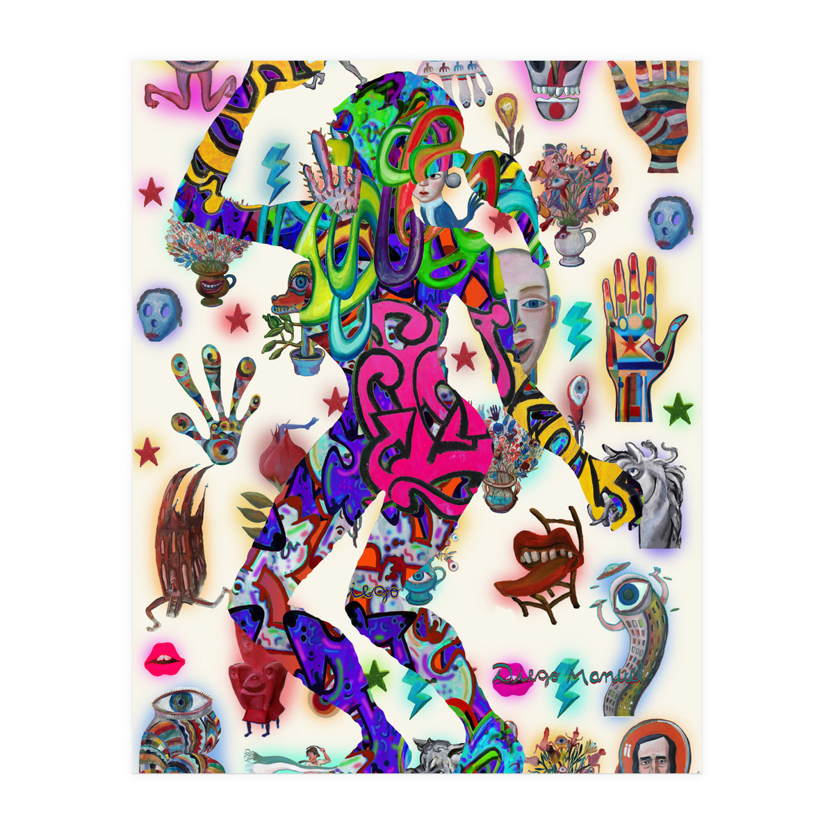 Dance Girl B 45 (Print Only)