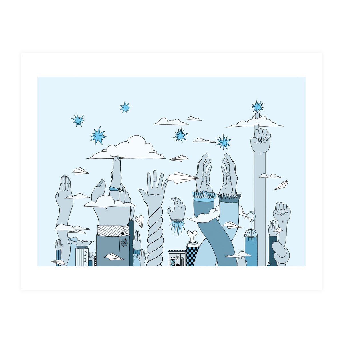 SKYSCRAPERS (Print Only)