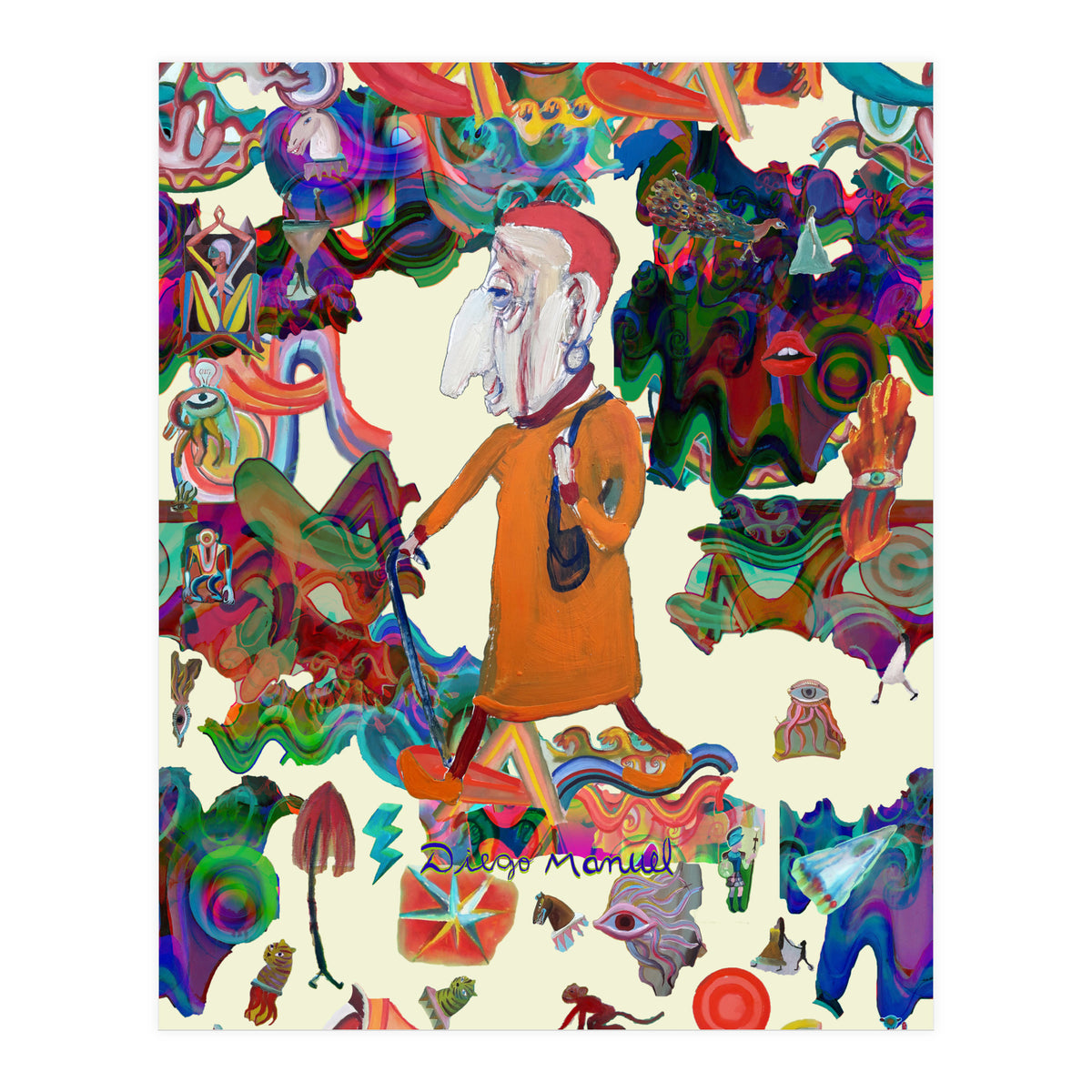 Graffitis 2021 Tapiz 66 (Print Only)