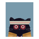 Doozal Cat Tenenbaum (Print Only) thumbnail