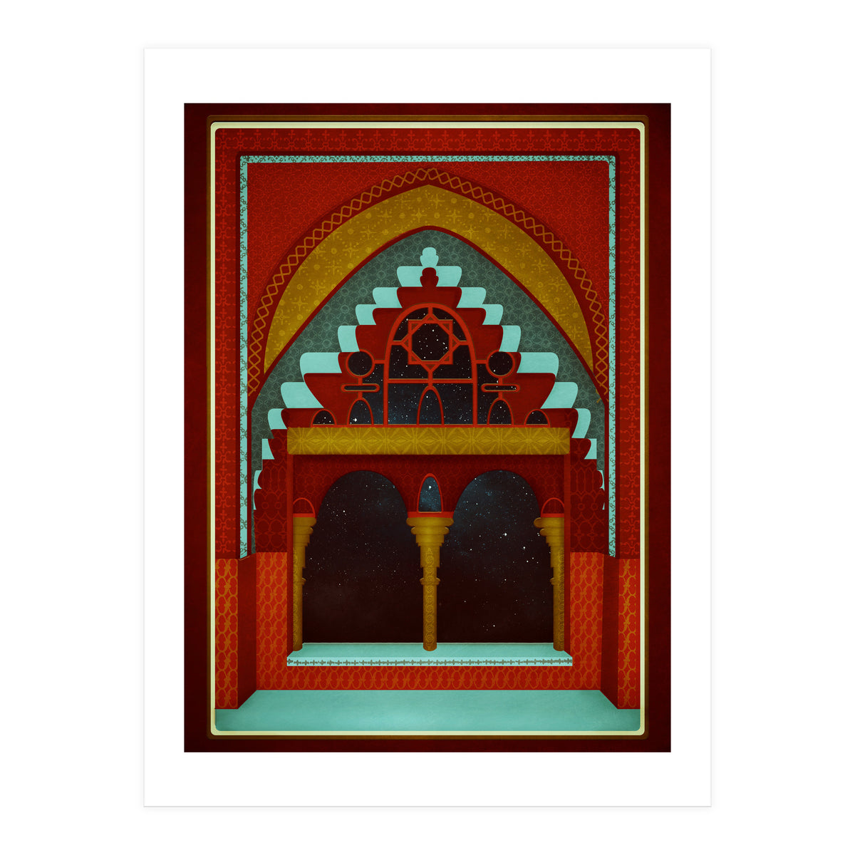 Window in the Alhambra (Print Only)