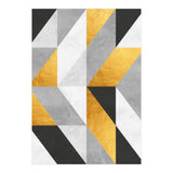 Gray and Gold Composition I (Print Only) thumbnail