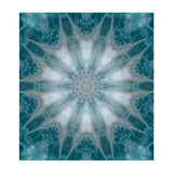Mandala - Green, White, Rose (Print Only) thumbnail