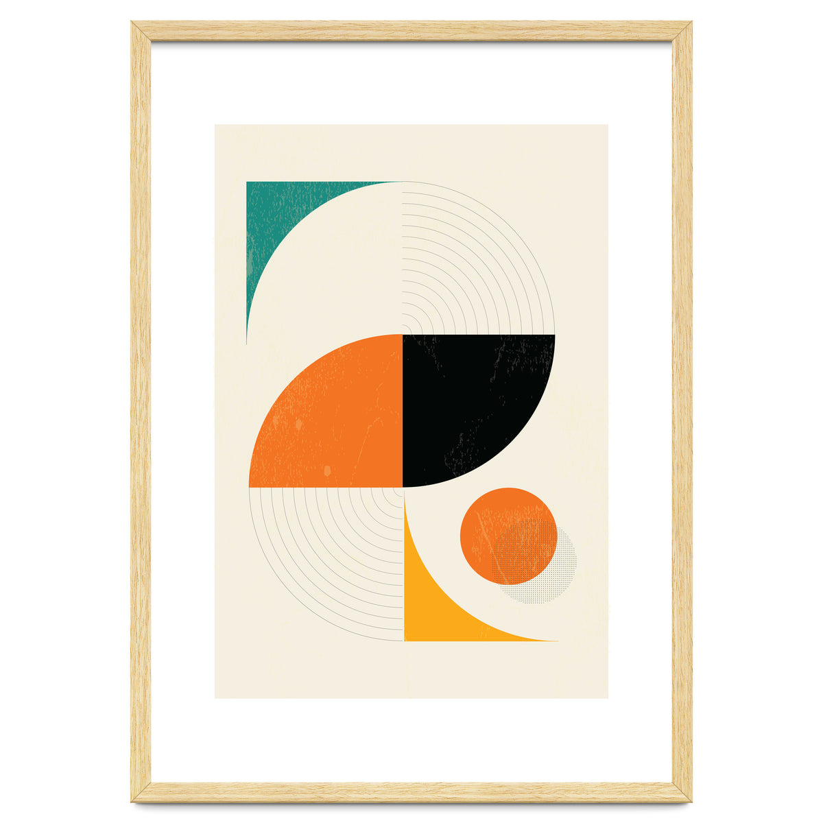 Mid Century Modern Abstract Pop