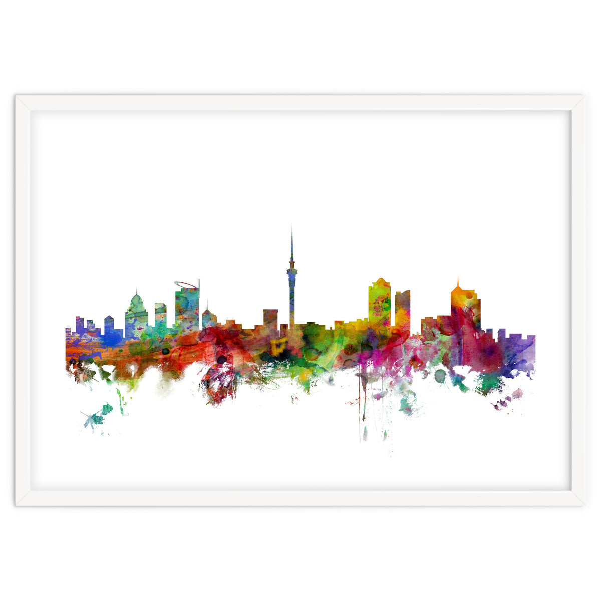 Auckland New Zealand Skyline