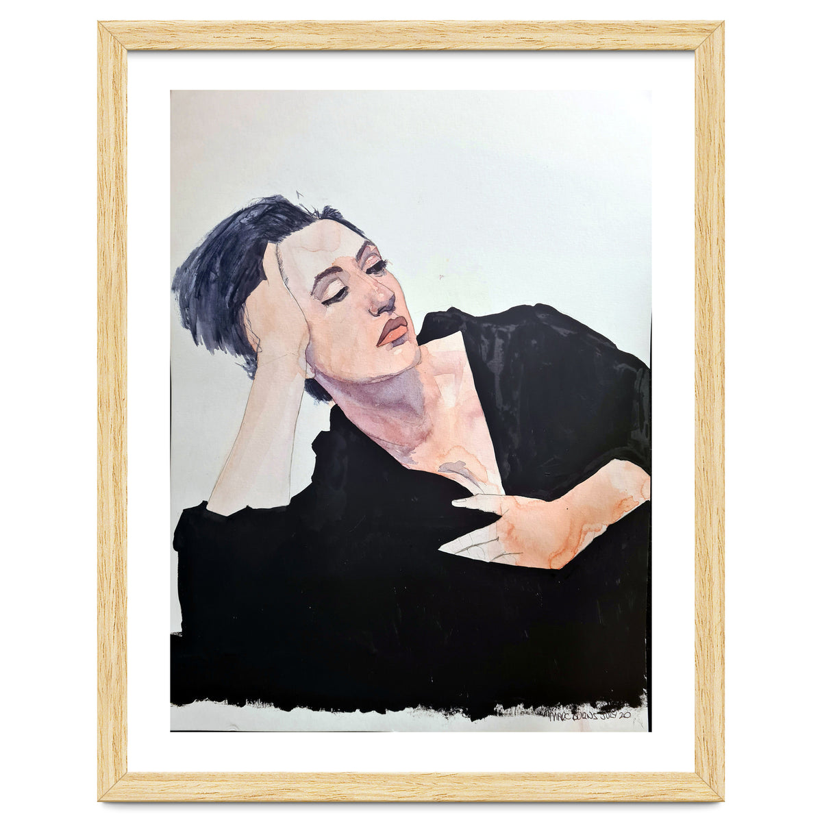 Untitled #91 - Woman in black