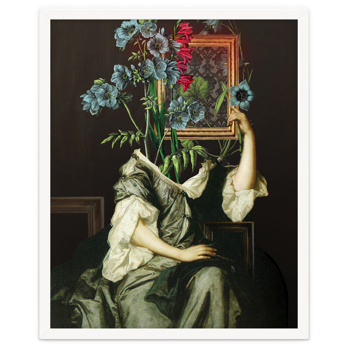 Florales Portrait Disatster