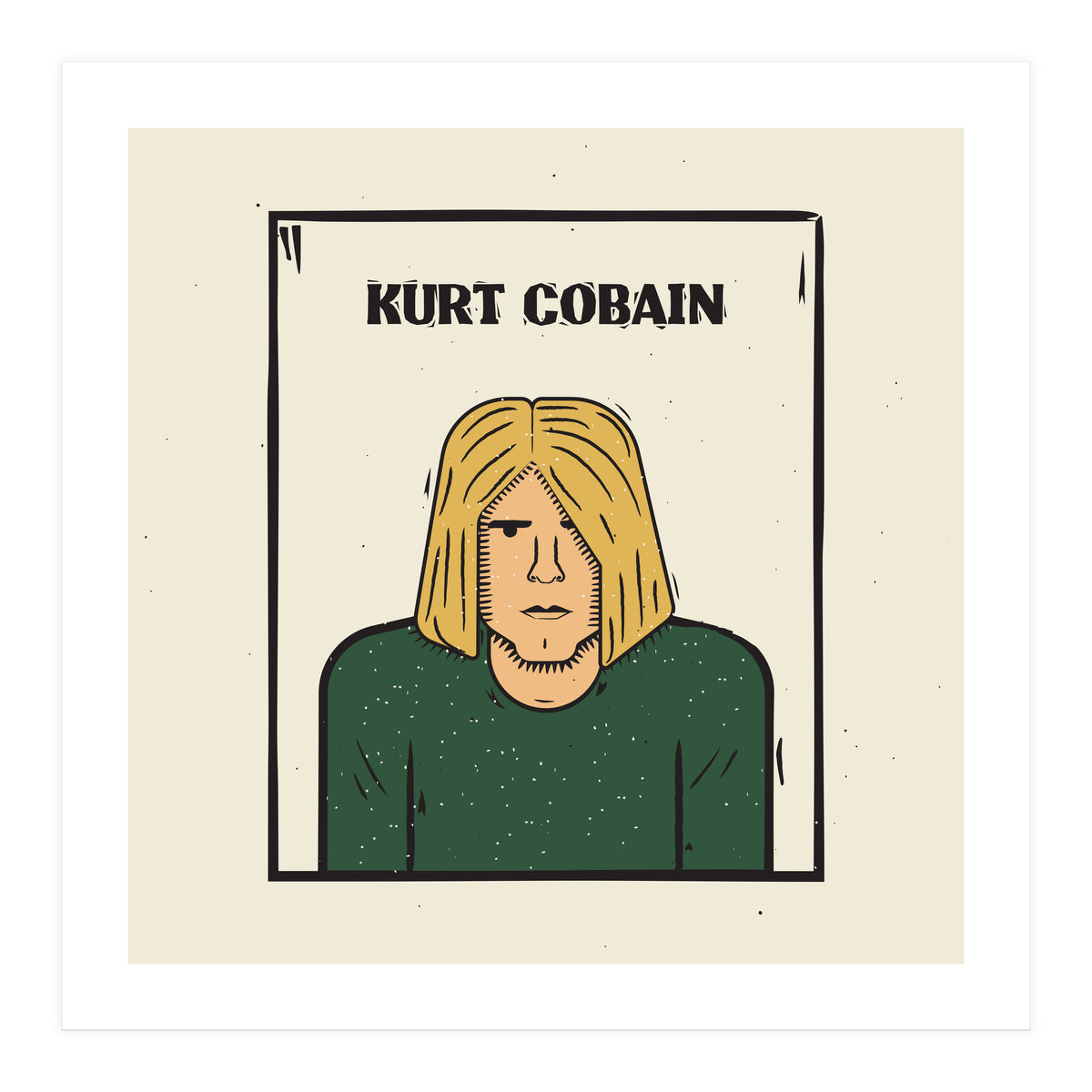 Kurt Cobain (Print Only)