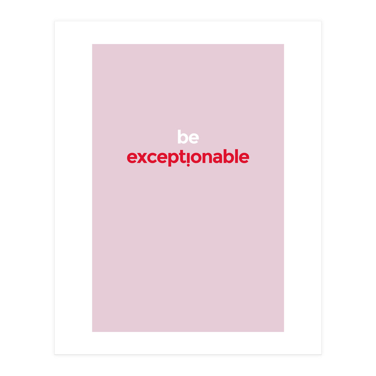 EXCEPTIONABLE (Print Only)