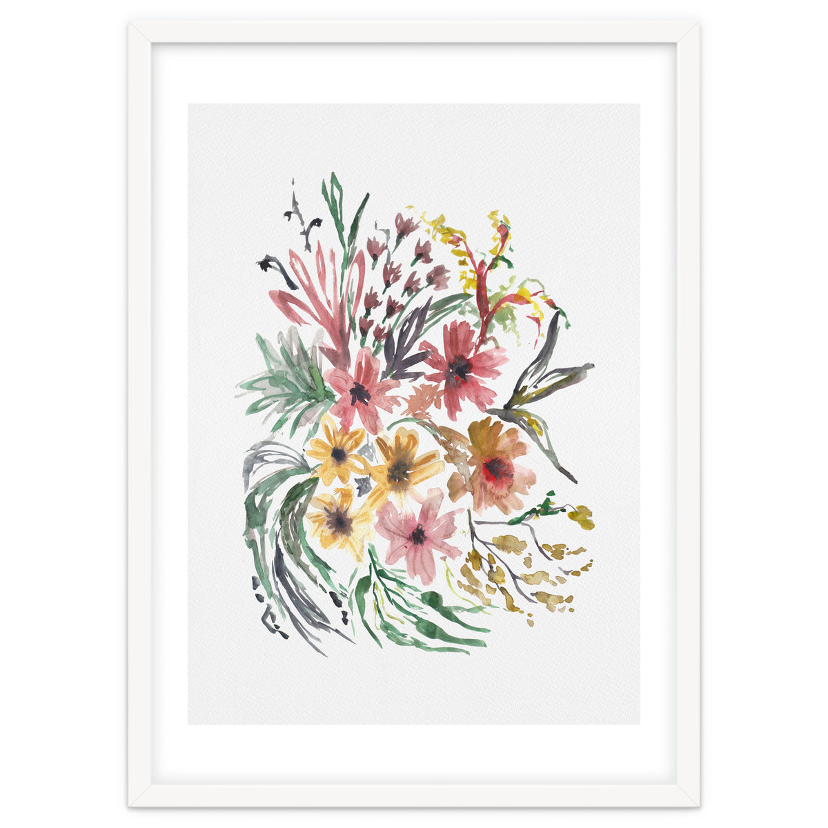 Earthy florals garden