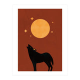 Wolf Full Moon (Print Only) thumbnail