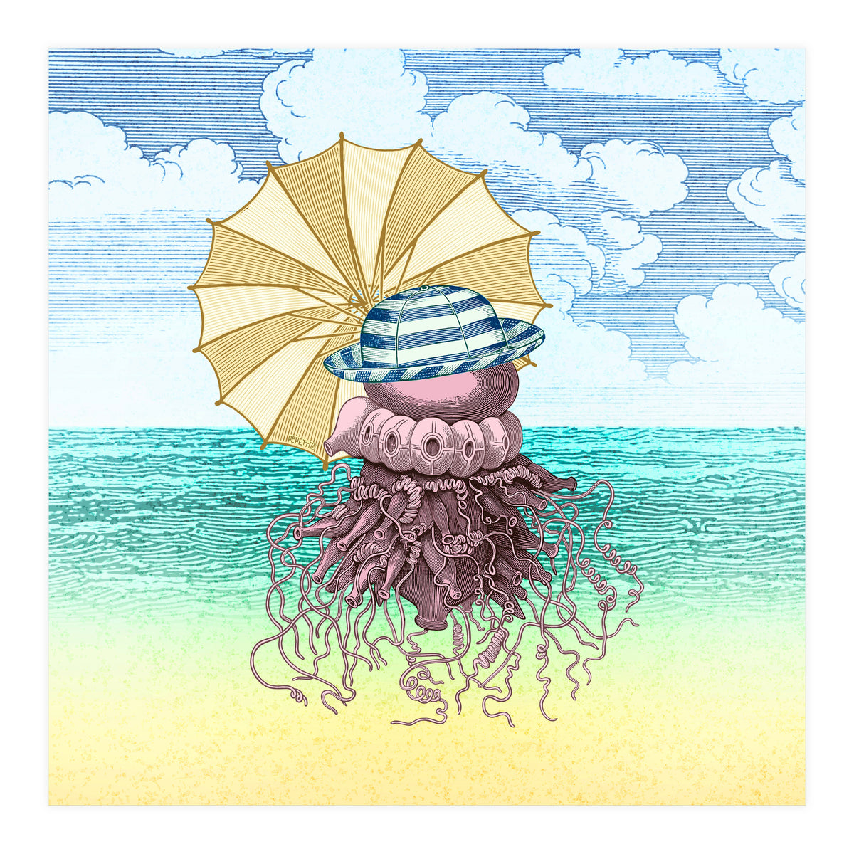 Summer Promenade (Print Only)