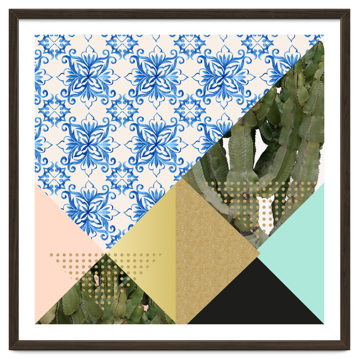Geometric shapes of patterns and nature I