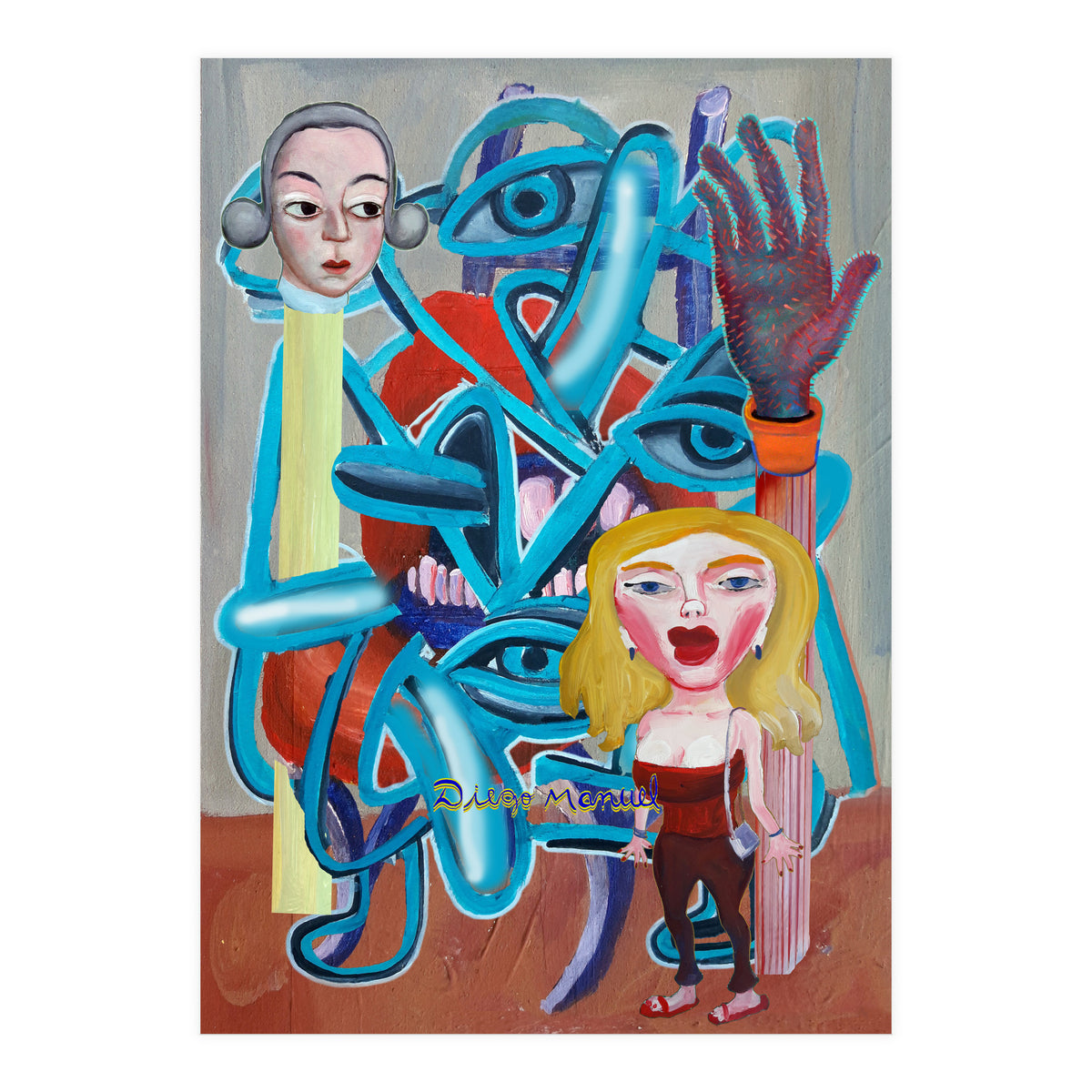 Graffiti Digital 2022 878 (Print Only)