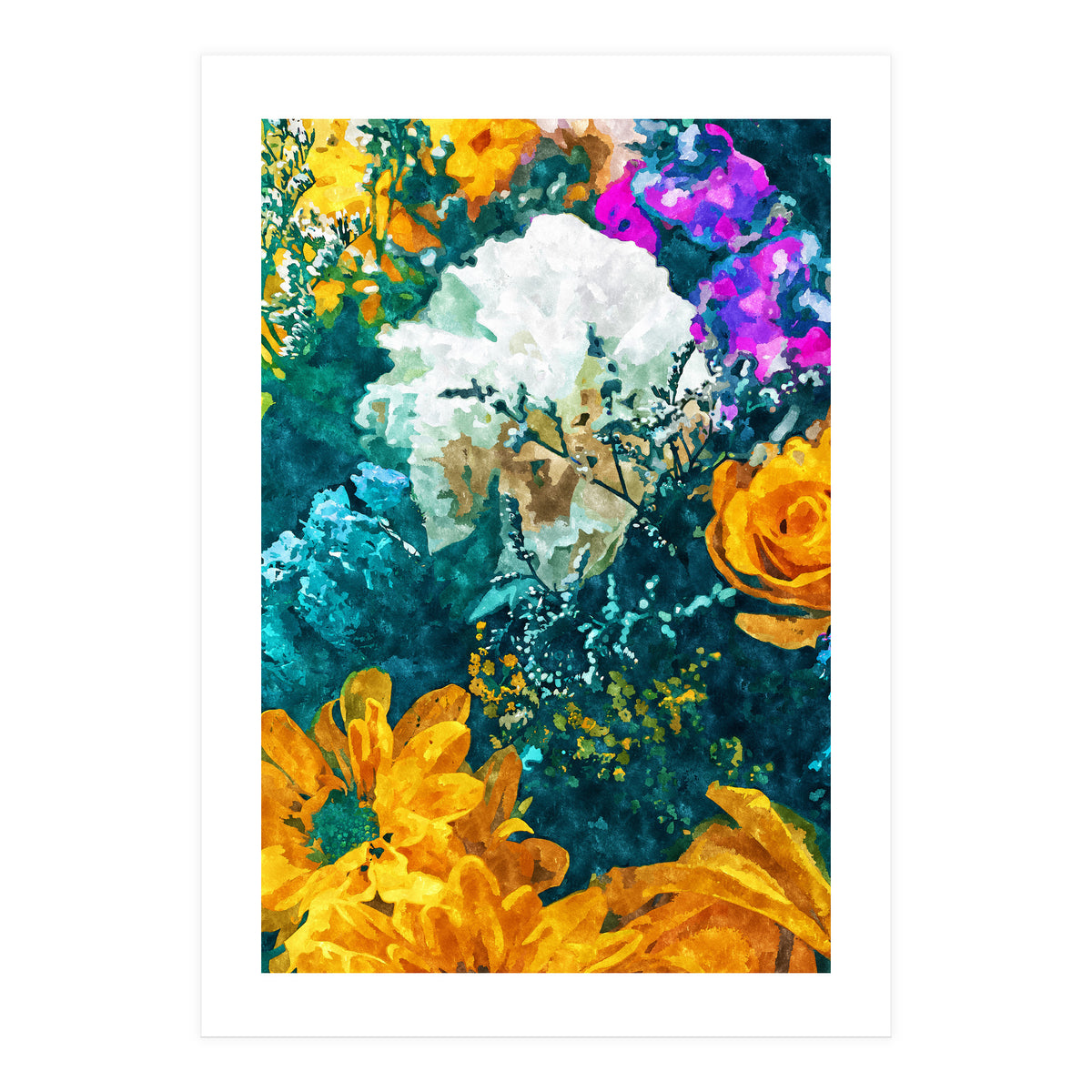 Dark & Floral (Print Only)