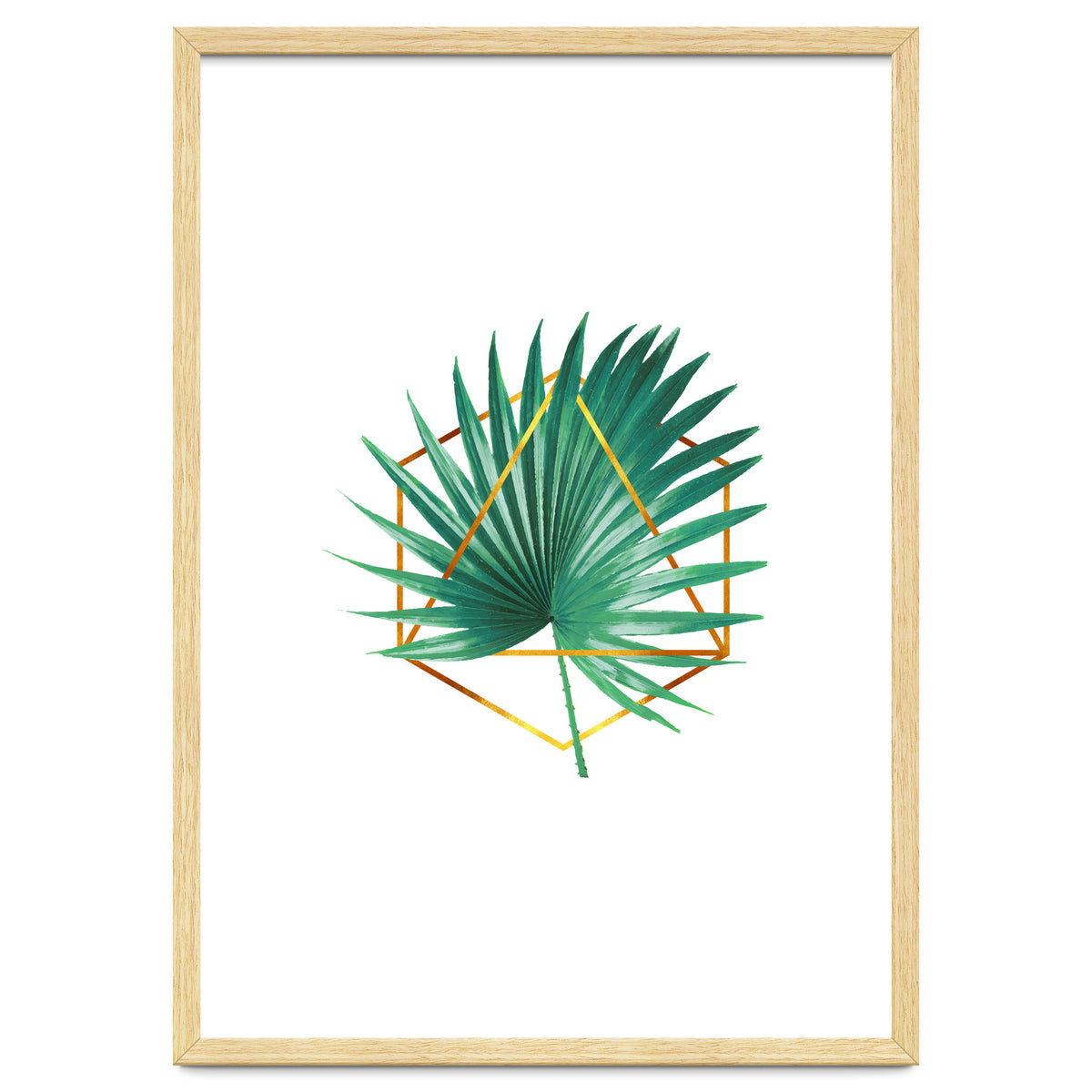 Tropical Palm Leaf 01