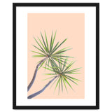 Tropical Serenity | Botanical Nature Plants | Boho Jungle Floral Garden | Watercolor Palm Painting thumbnail