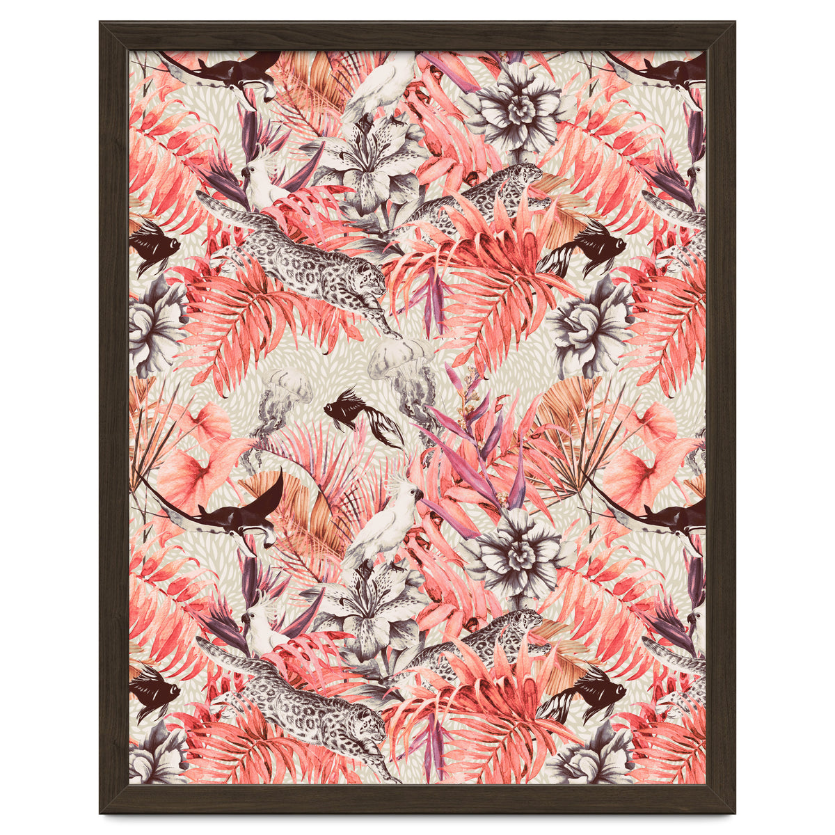 Tropical paradise pink