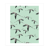Flight of flamingos (Print Only) thumbnail