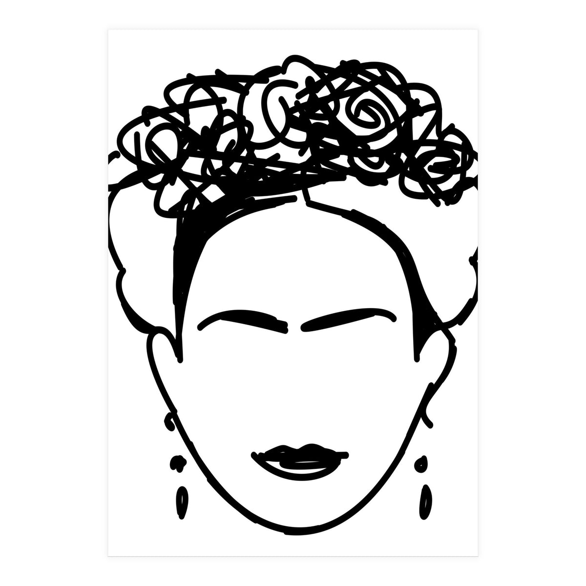 Frida Kahlo  (Print Only)