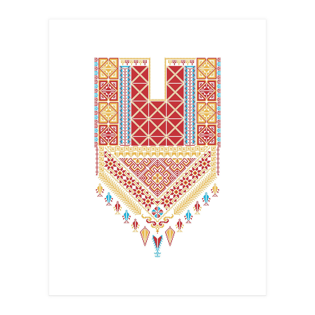 Tatreez Ornament 3 (Print Only)