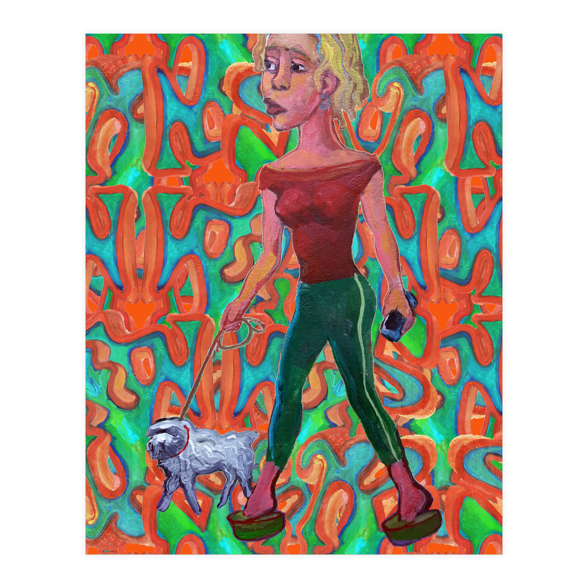 La Chica De Al Lado (Print Only)