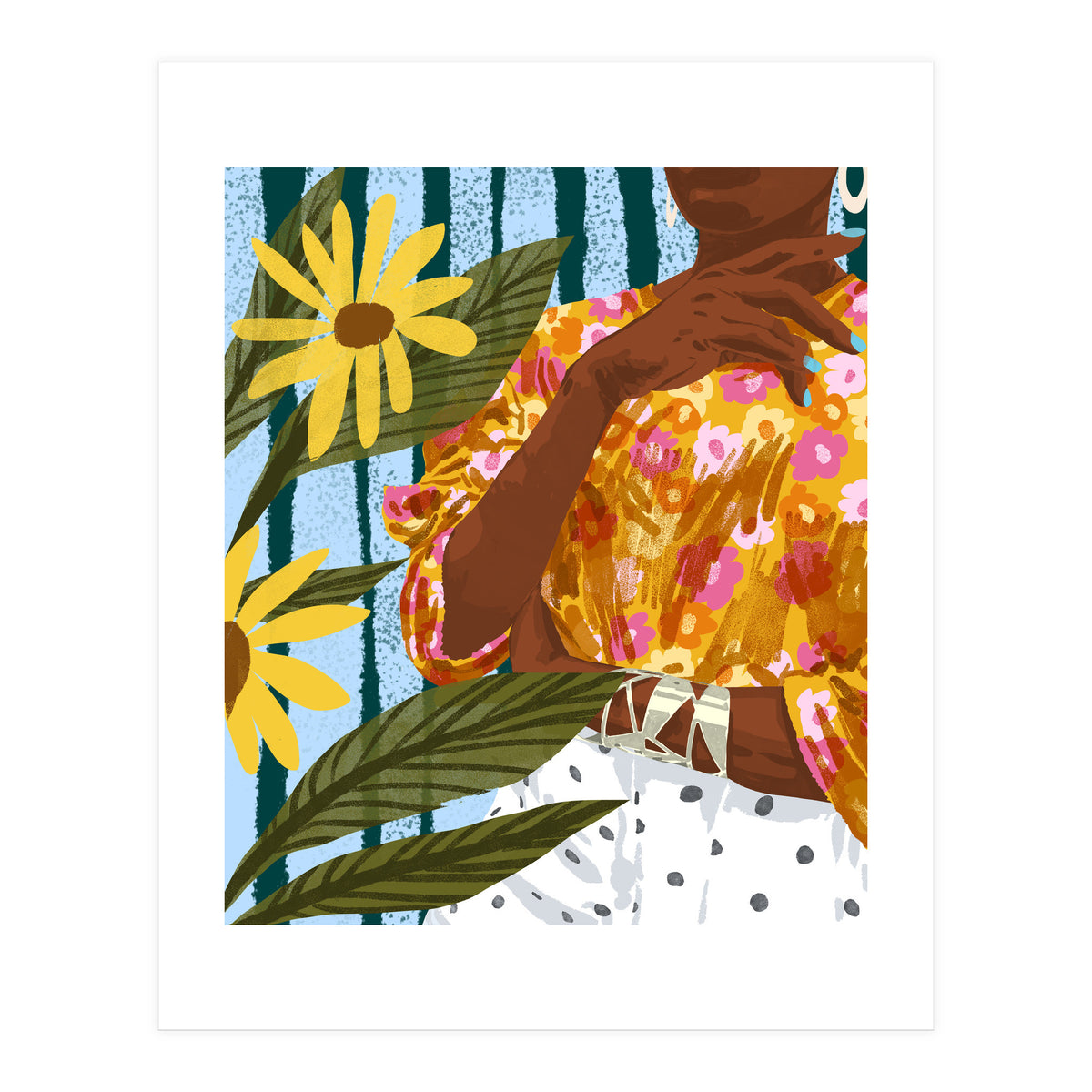 Beauty has no skin tone (Print Only)