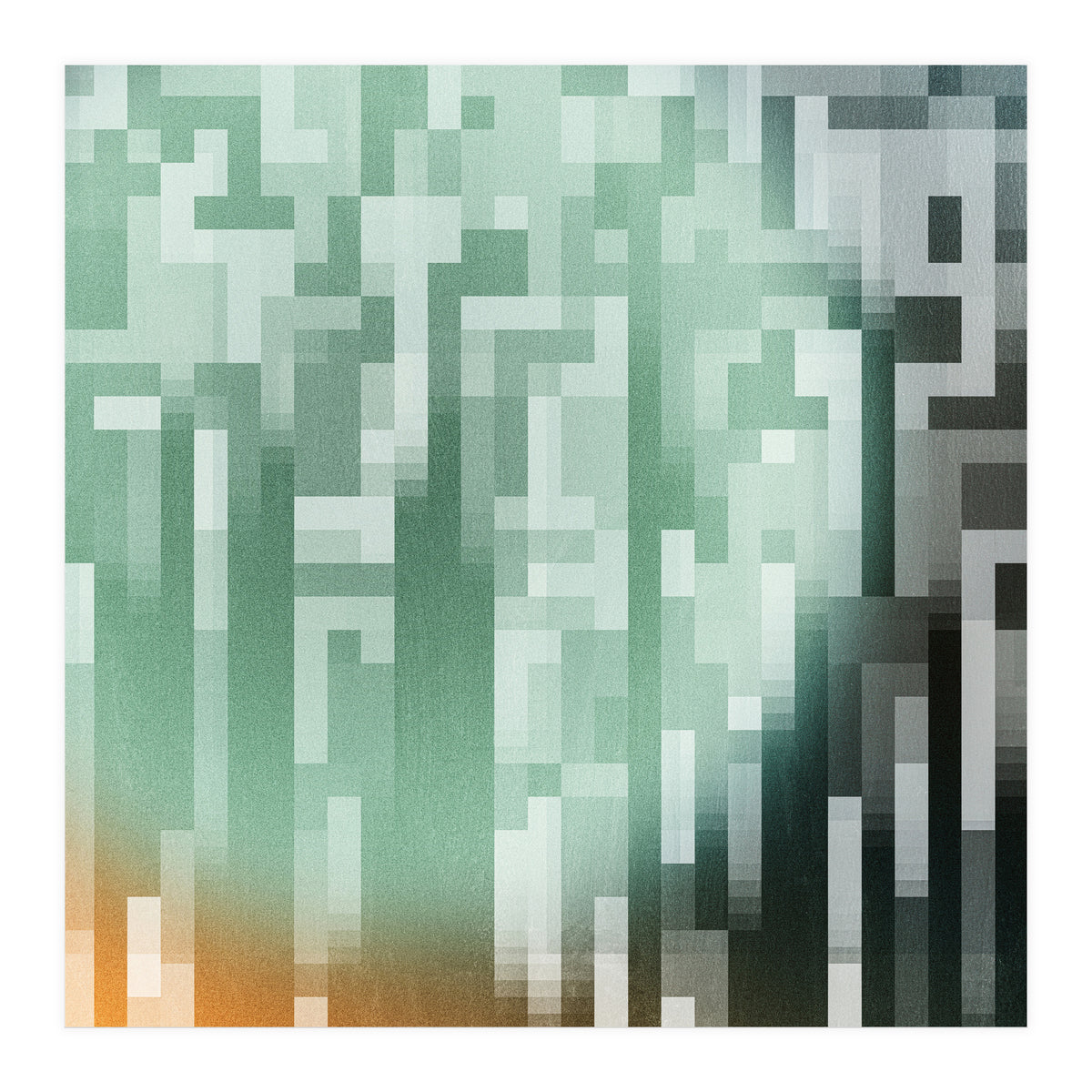 Pixel City #1 (Print Only)