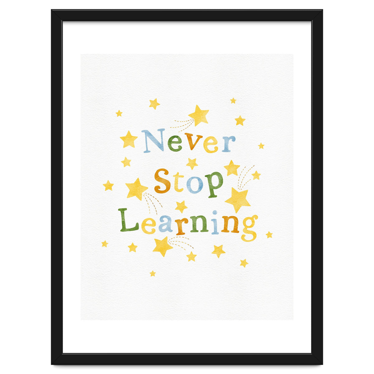 Never Stop Learning