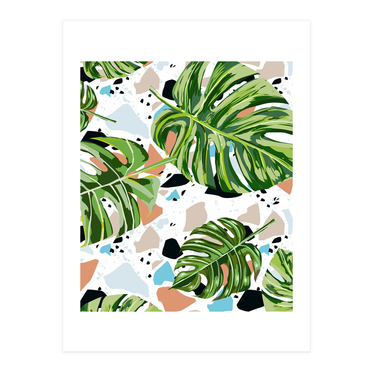 And In Nature I Find The Missing Pieces I Have Been Searching For #botanical (Print Only)