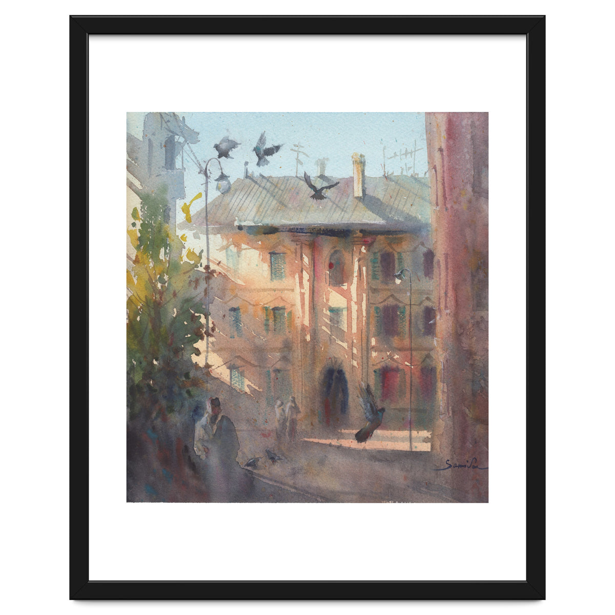 Sunny morning in Italy