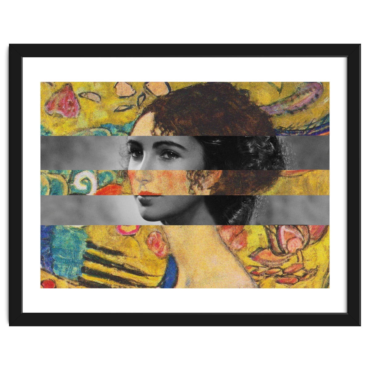 Klimt's Lady With A Fan & Elizabeth Taylor