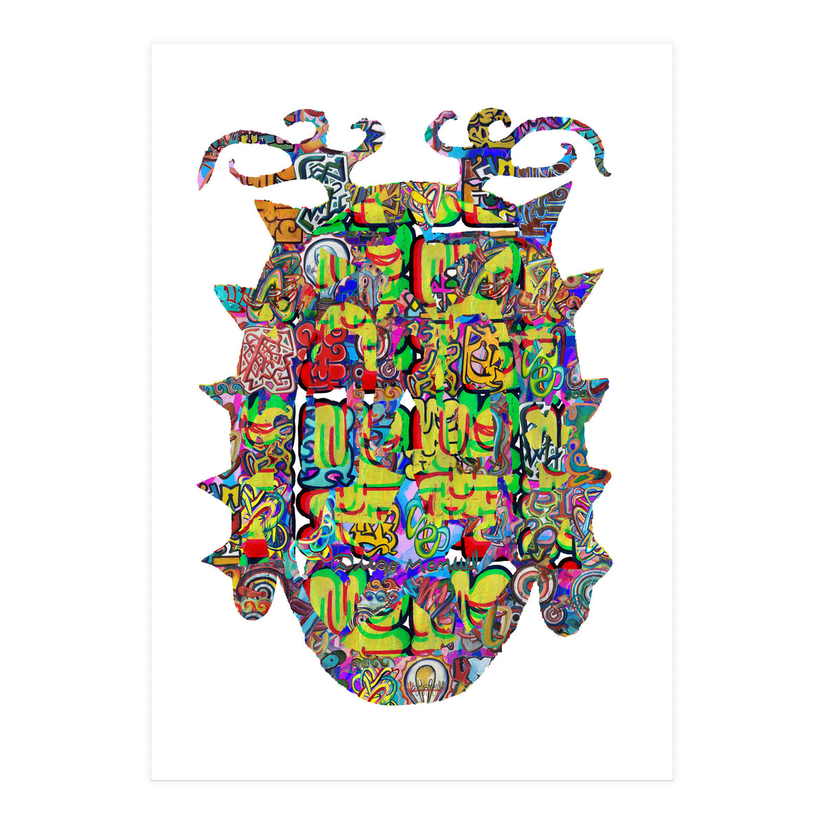 Graffiti Digital 1 (Print Only)