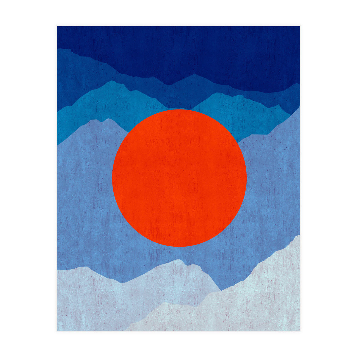 Geometric landscape II (Print Only)