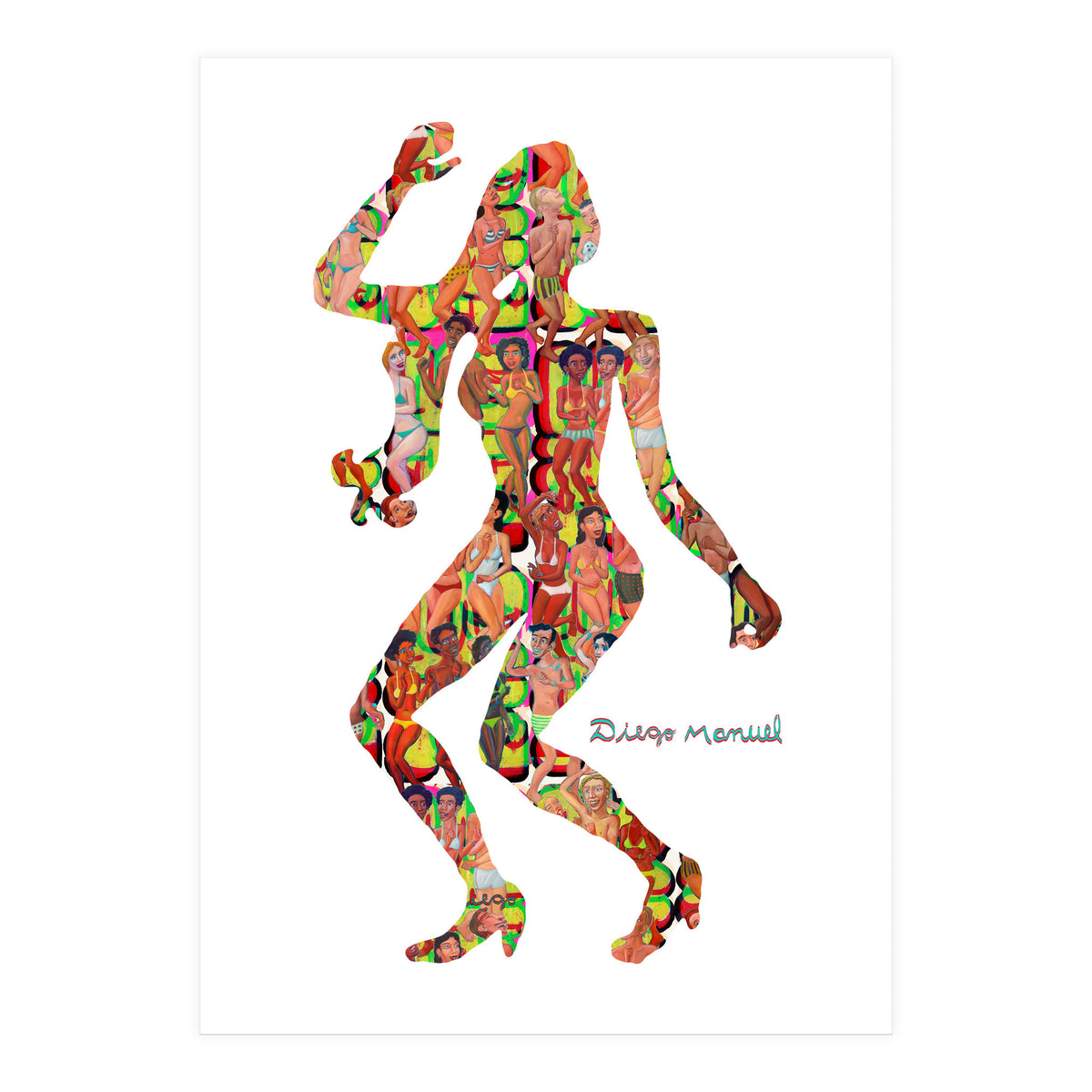 Dance Girl B 38  (Print Only)