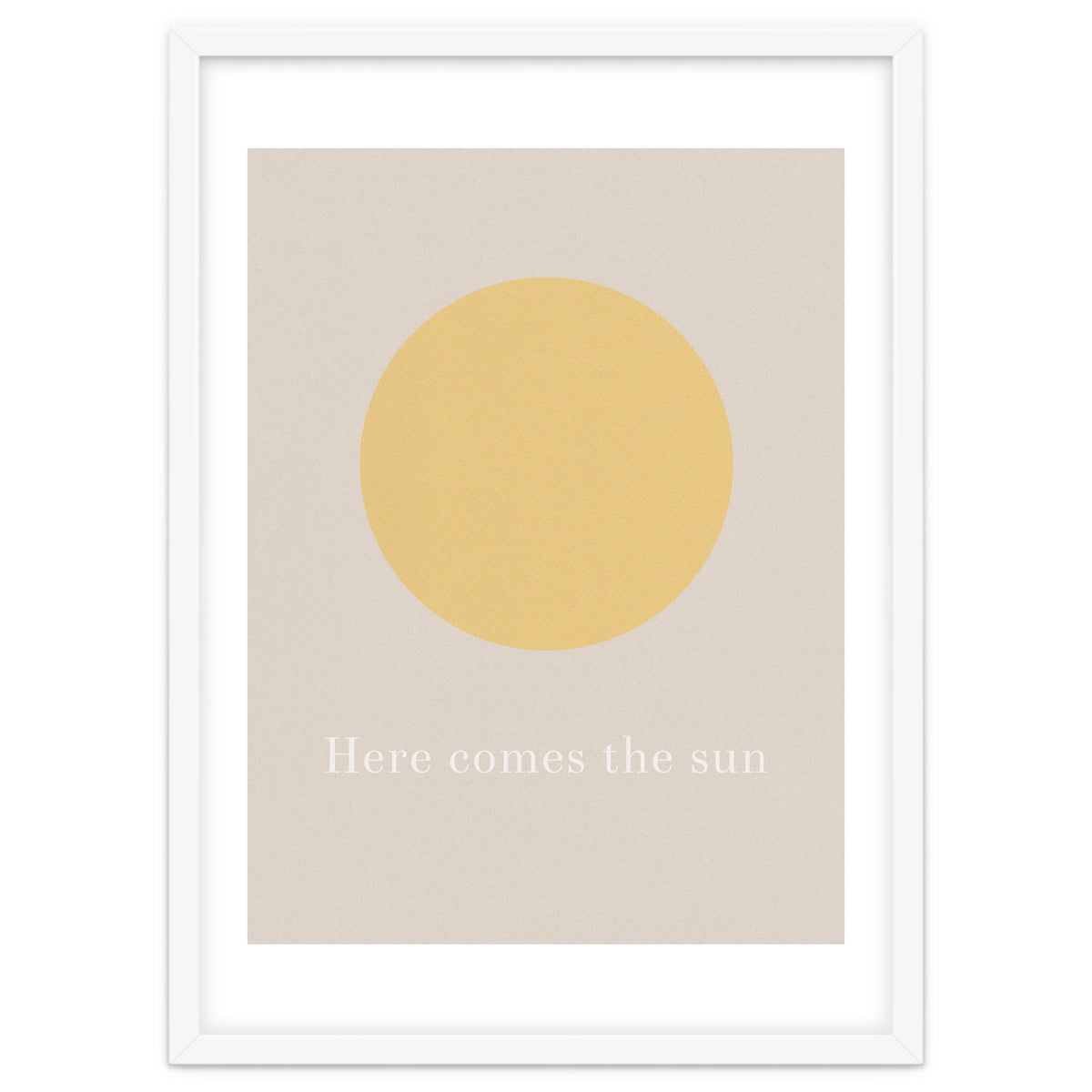 Here Comes The Sun