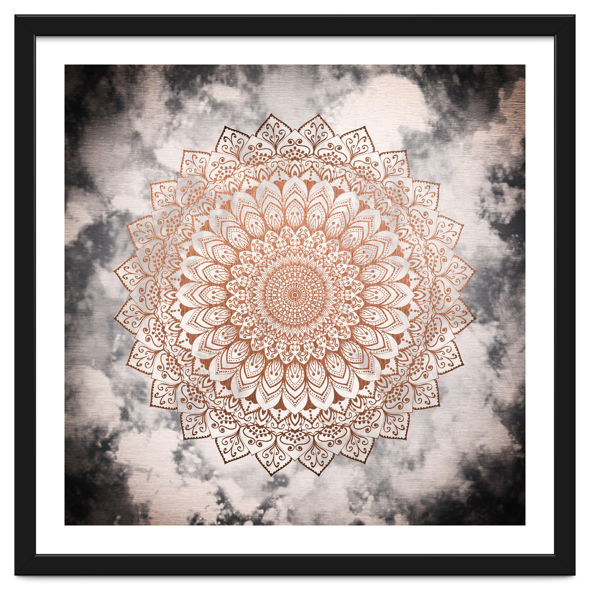 Rose Night Mandala