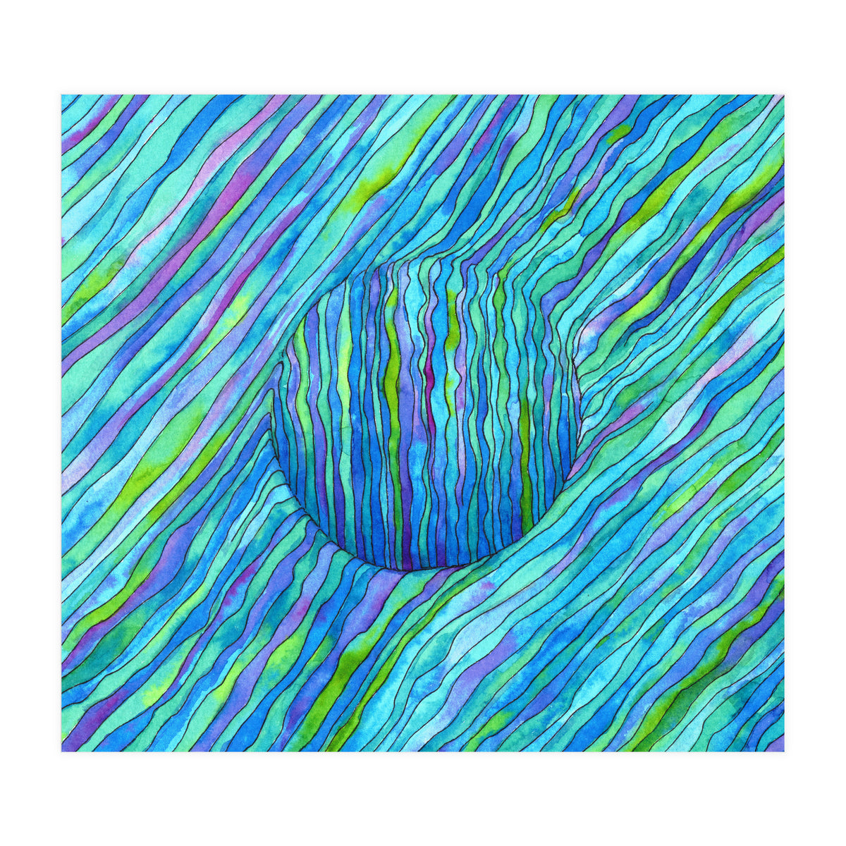 Down the drain (Print Only)