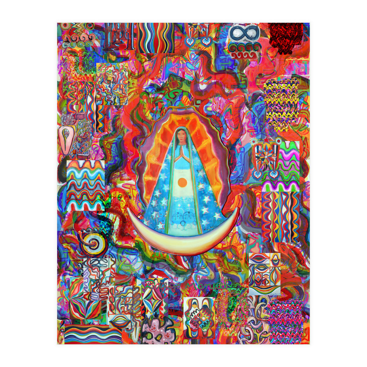 New Graffiti2022 Virgen De Lujan 5 (Print Only)