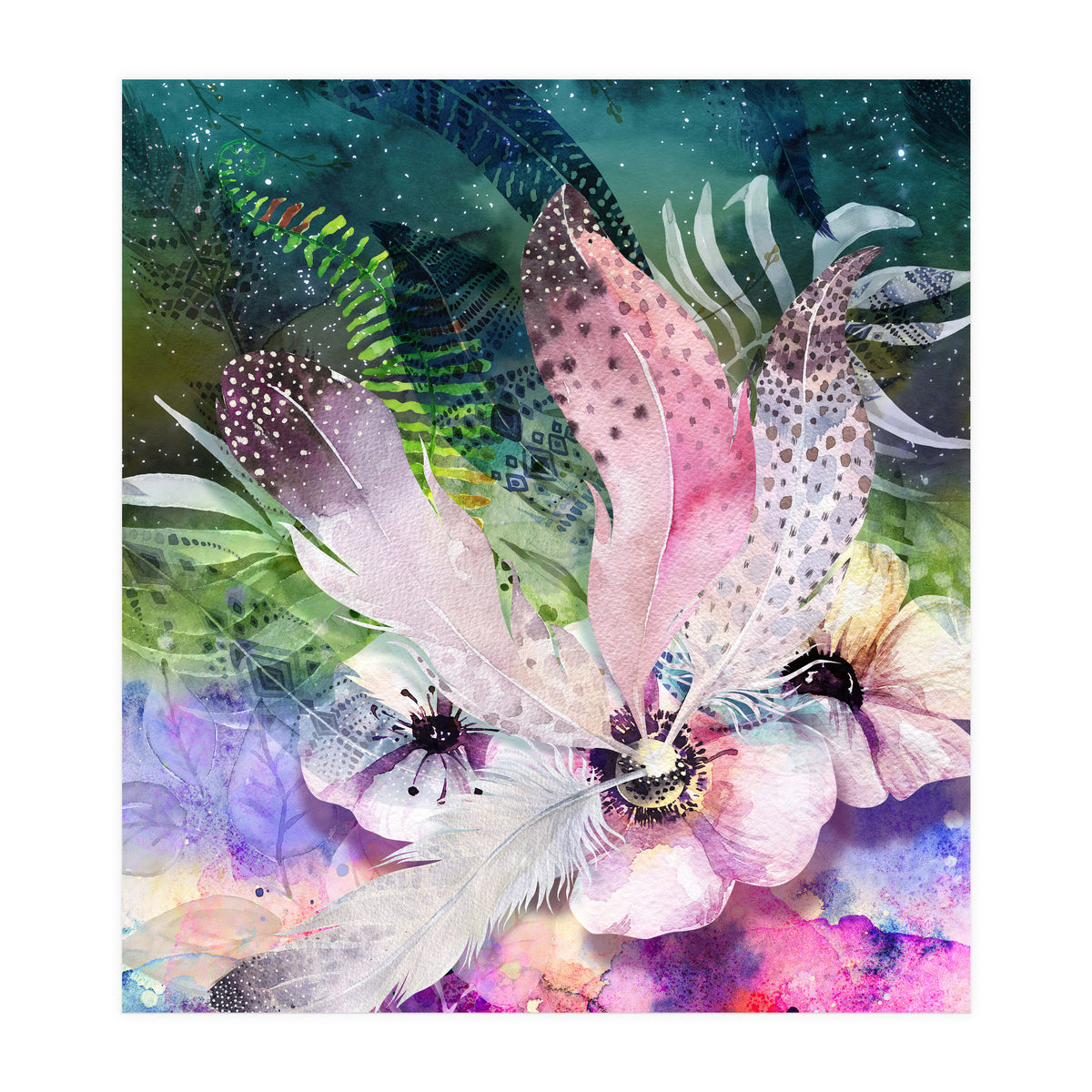 Feathered Fantasy (Print Only)