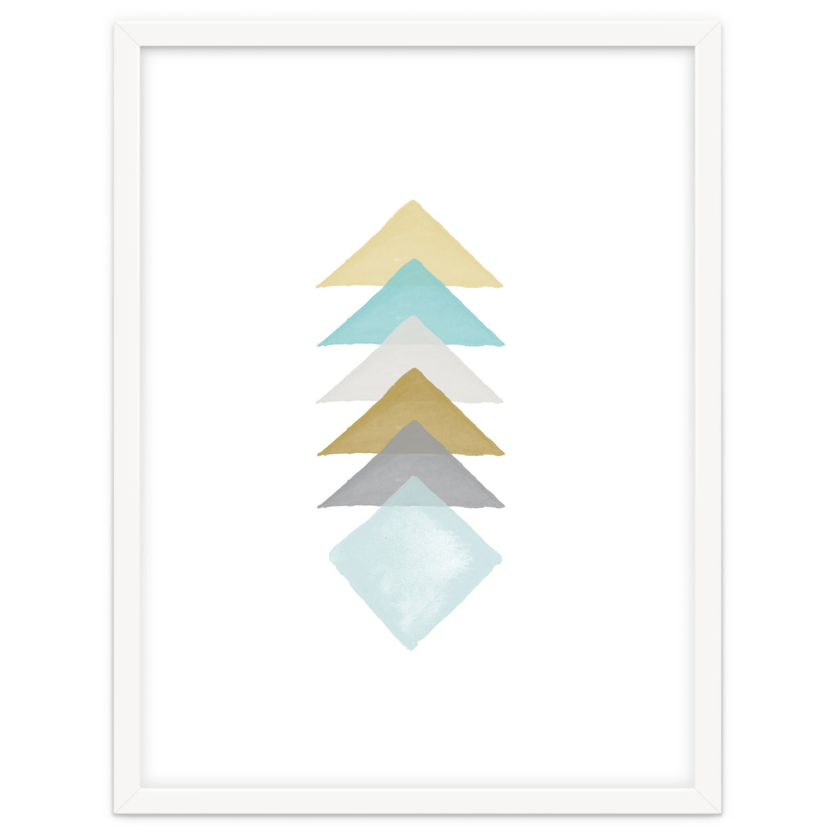 Watercolor Triangles