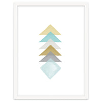 Watercolor Triangles