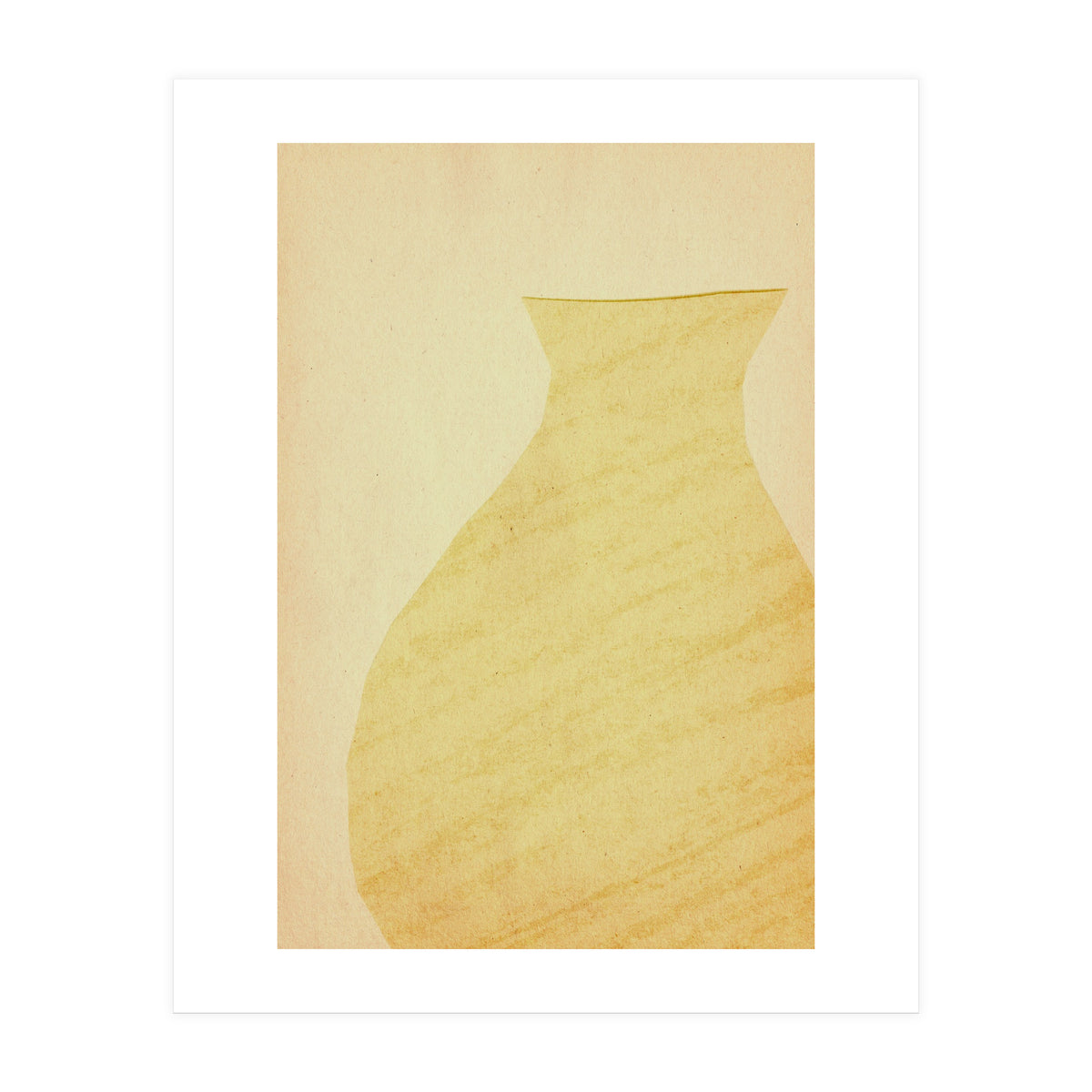 Minimalist pastel vase (Print Only)