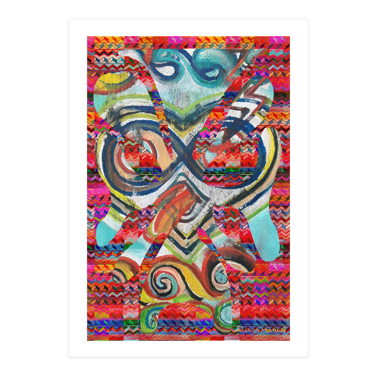 Pop Abstract 2023 Tapiz 20 (Print Only)