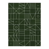 My Favorite Geometric Patterns No.6 - Deep Green (Print Only) thumbnail